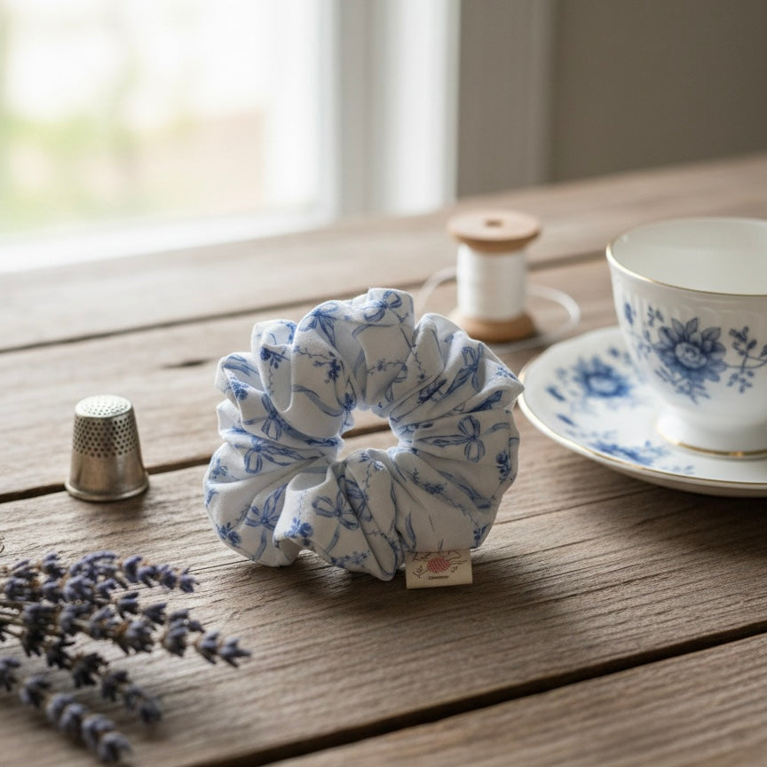 Something Blue Scrunchies (Set Of 2)