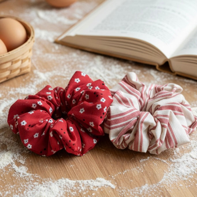 Mamas Kitchen Scrunchies (Set Of 2)