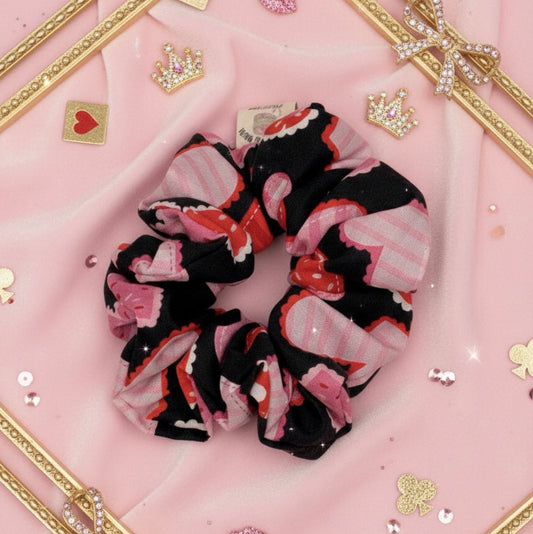 Queen Of Hearts Scrunchie