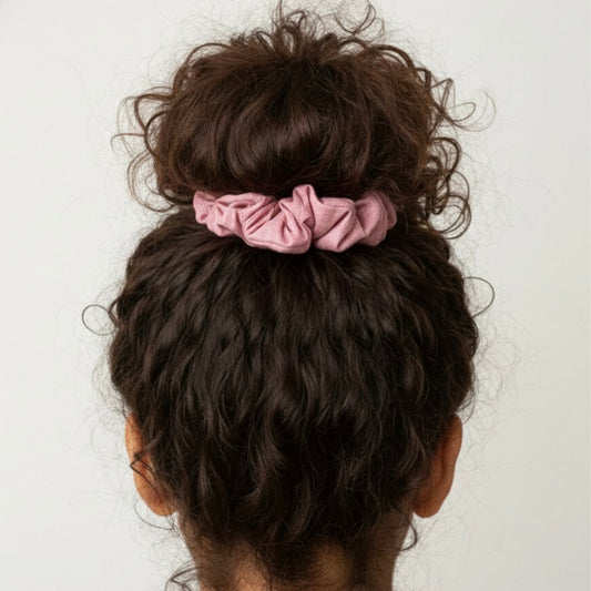 Vintage Blush Scrunchie
