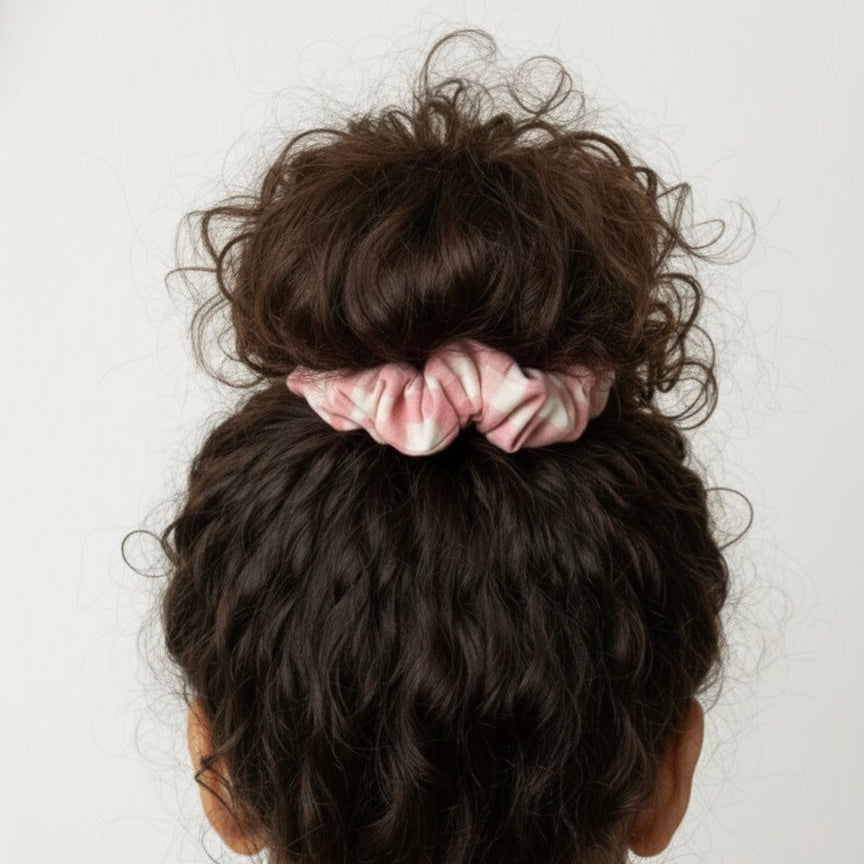 Strawberries and Cream Scrunchie