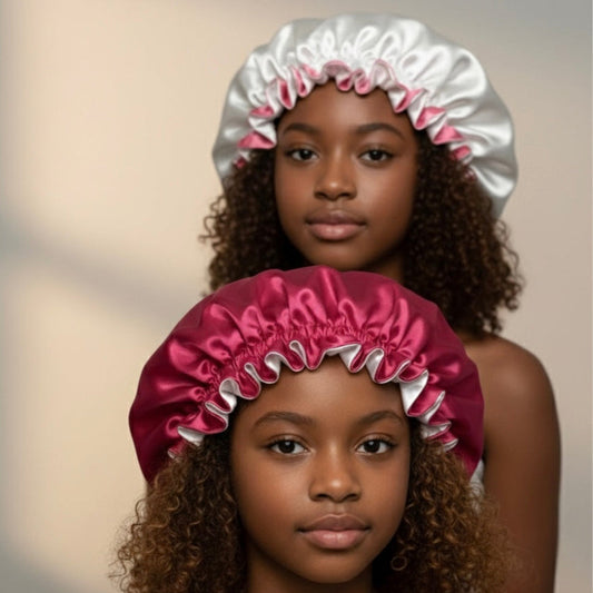 Luxe Twist Satin Bonnets
