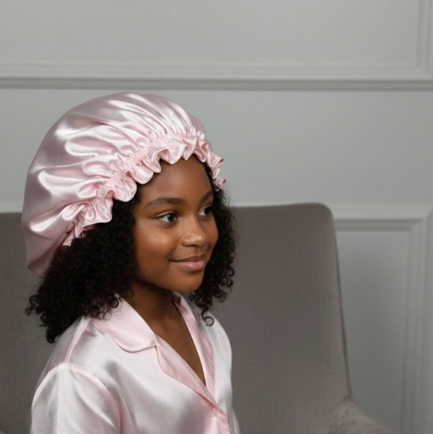 Luxe Twist Satin Bonnets