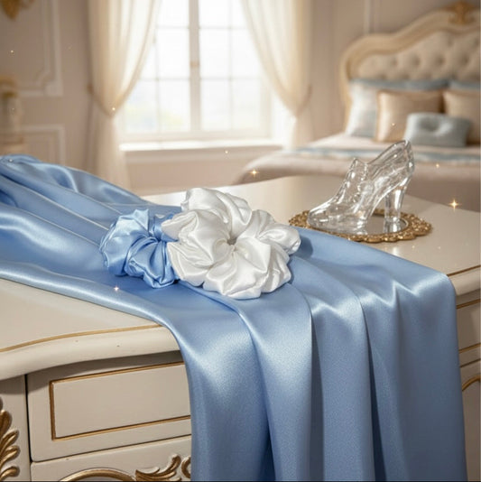Princess Ella Satin Scrunchies (Set Of 2)