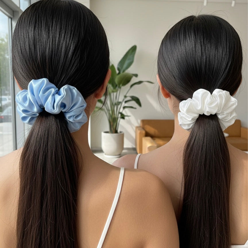 Princess Ella Satin Scrunchies (Set Of 2)